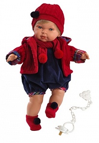 Кукла Мигуэль, 42 см (Llorens, L 42117veg)